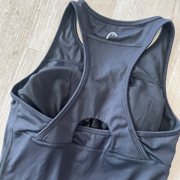 Womens Head Black Athletic Workout Tank Top - M - Picture 5 of 7
